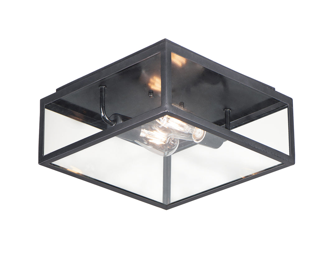 Catalina 2-Light Outdoor Ceiling Mount Dark Bronze