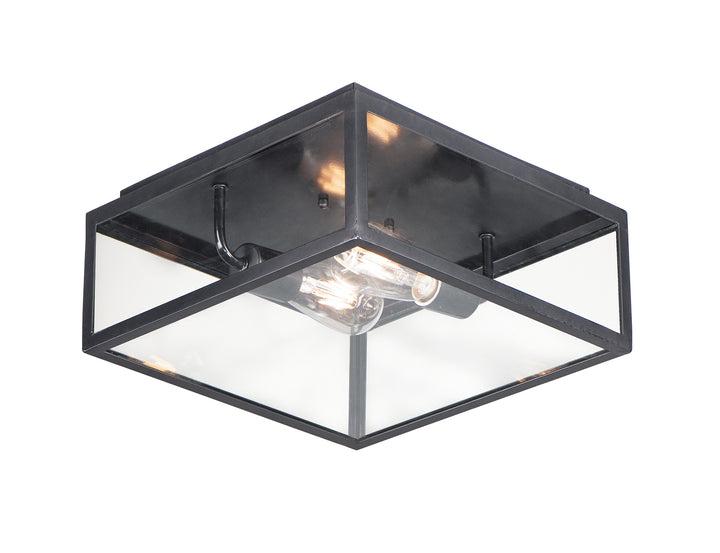 Catalina 2-Light Outdoor Ceiling Mount Dark Bronze