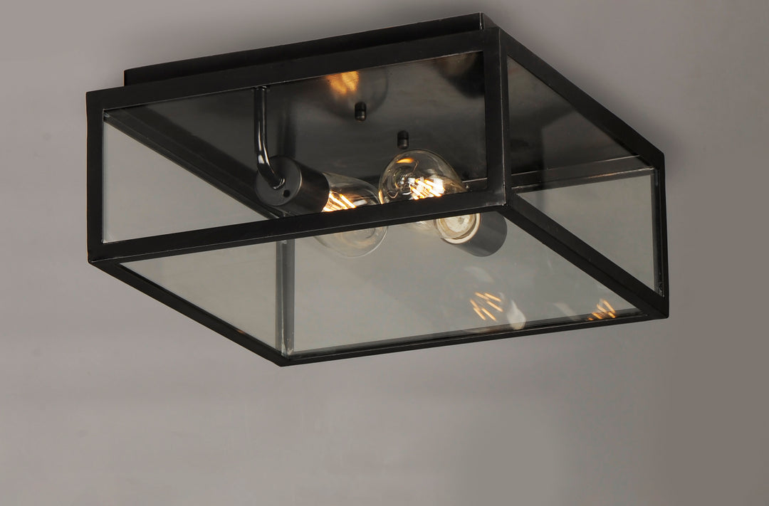 Catalina 2-Light Outdoor Ceiling Mount Dark Bronze alternate view