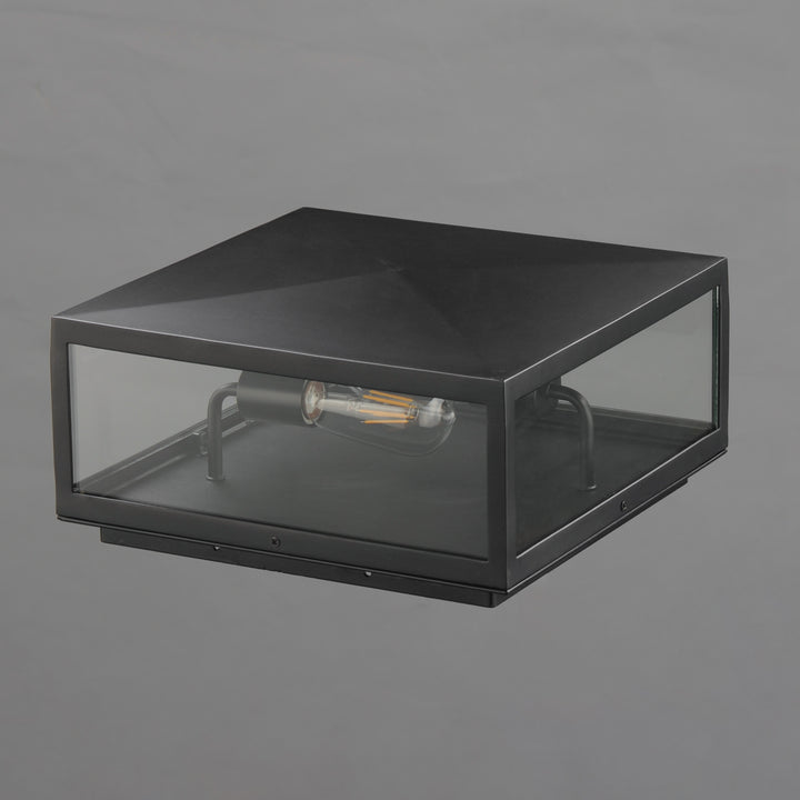 Catalina 2-Light Deck Lantern Dark Bronze alternate view