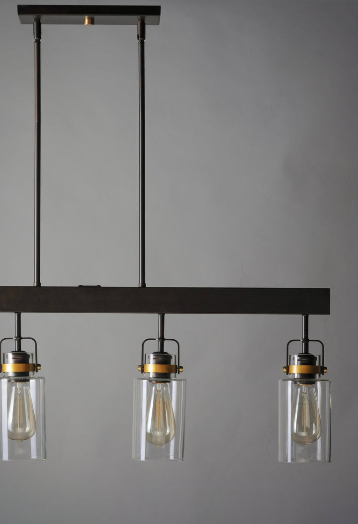 Magnolia 6-Light Linear Pendant by Maxim Lighting - view 4