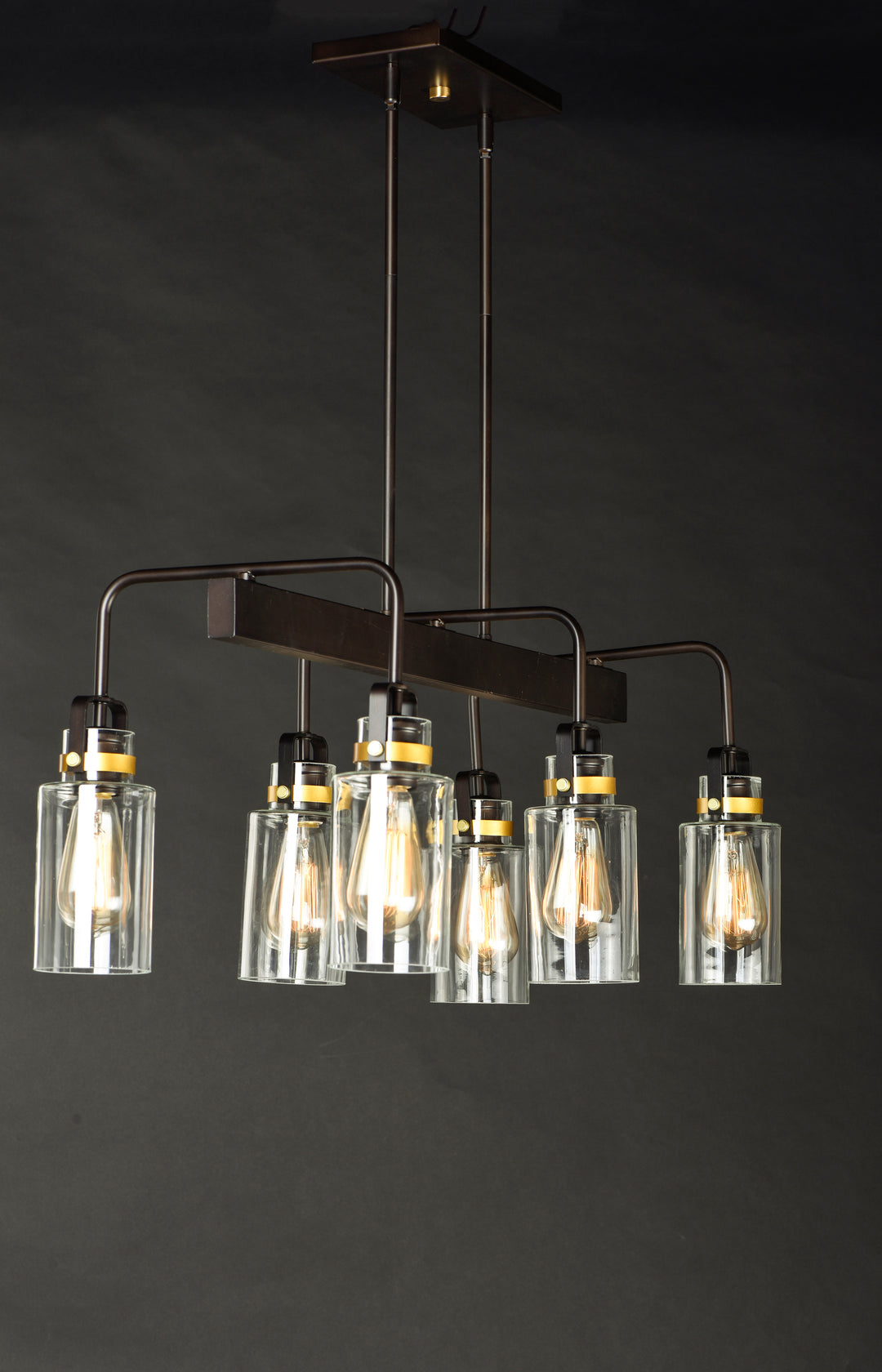 Magnolia 6-Light Linear Pendant by Maxim Lighting - view 6