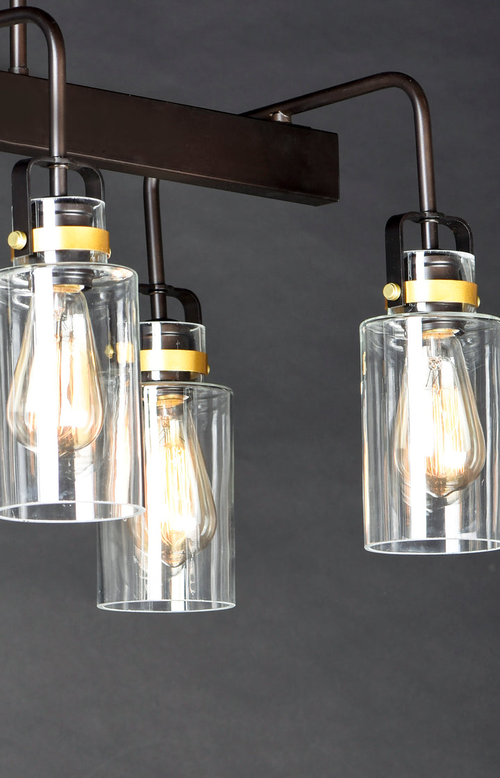 Magnolia 6-Light Linear Pendant by Maxim Lighting - view 7
