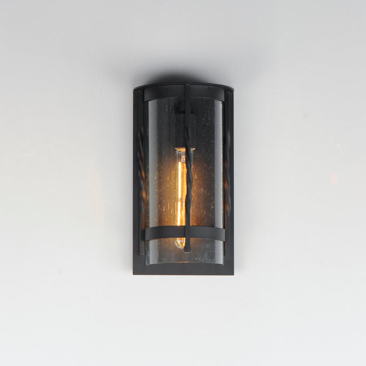 Foundry 1-Light Outdoor Wall Sconce Black alternate view