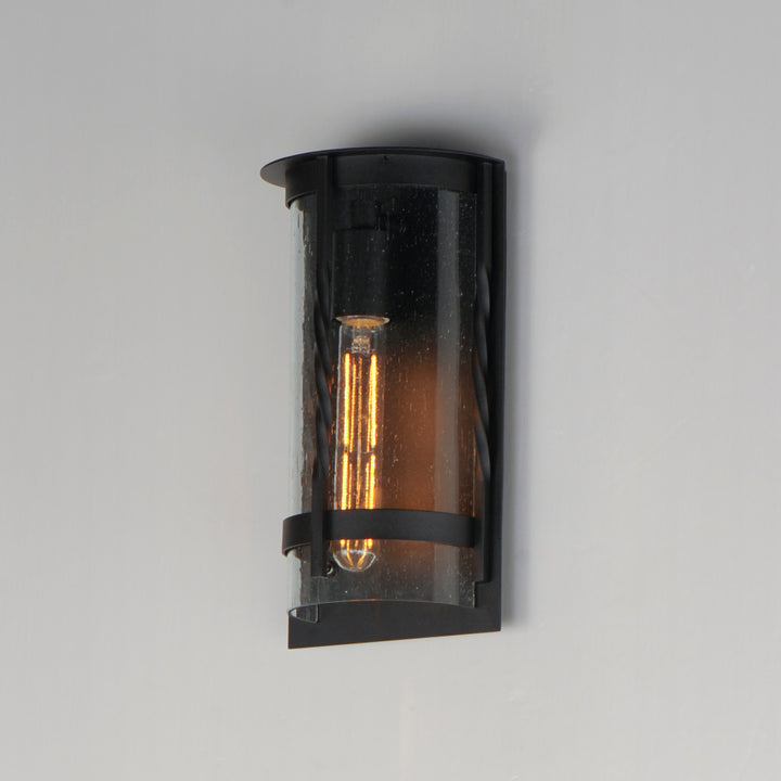 Foundry 1-Light Outdoor Wall Sconce Black alternate view