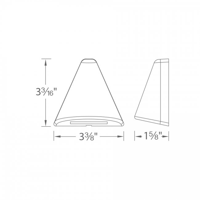 3021 Deck &amp; Patio Light - Triangle