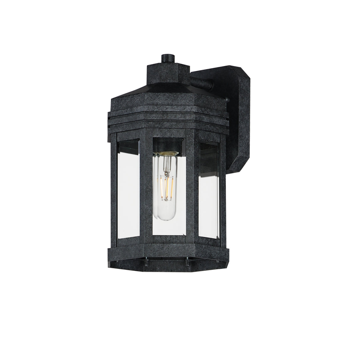 Wright 1-Light Outdoor Small Wall Sconce CLBKP
