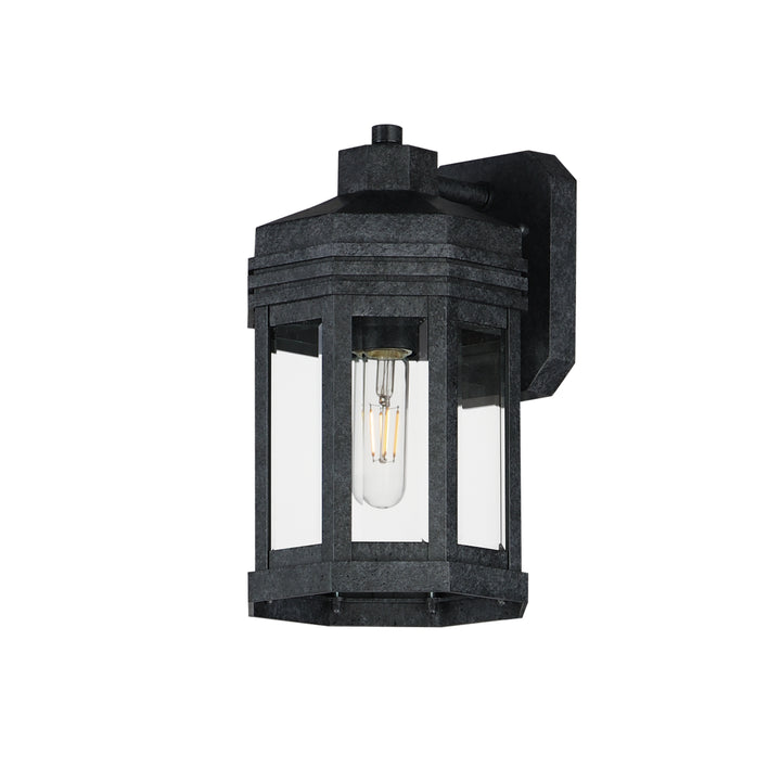 Wright 1-Light Outdoor Small Wall Sconce CLBKP