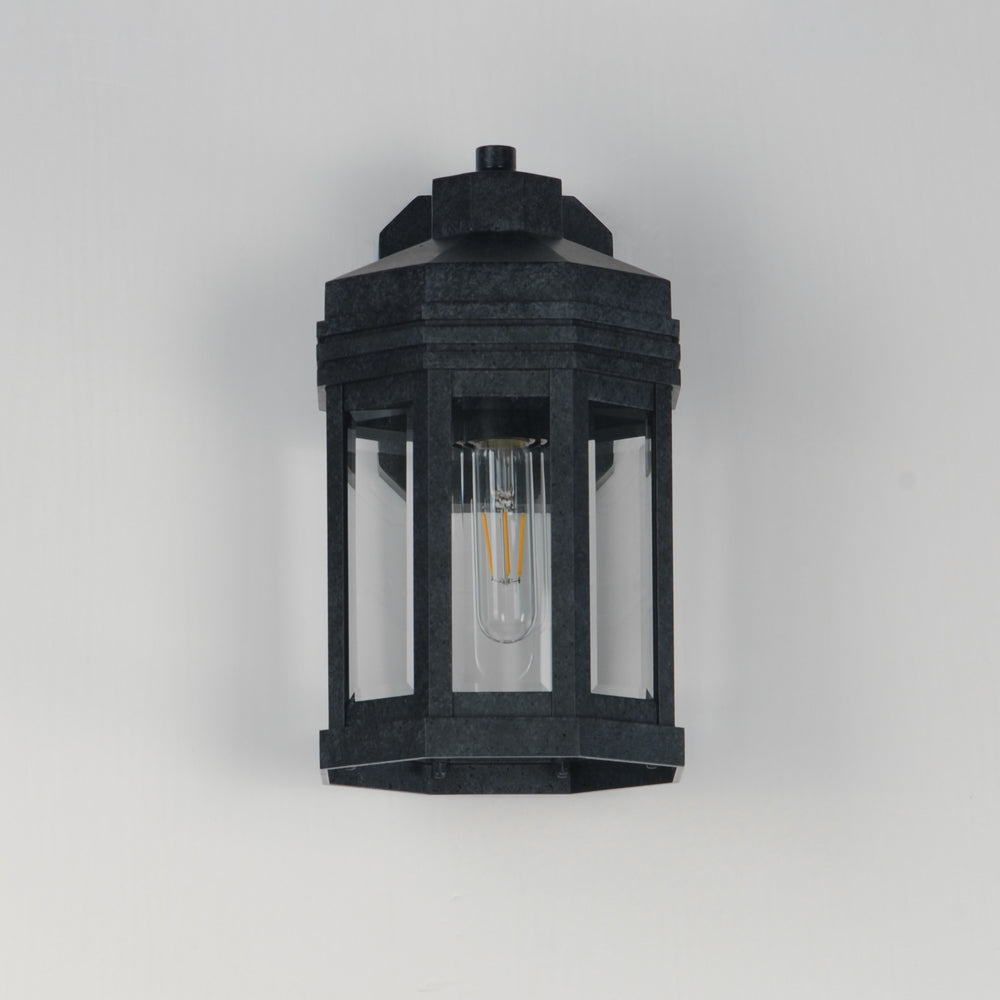 Wright 1-Light Outdoor Small Wall Sconce CLBKP alternate view