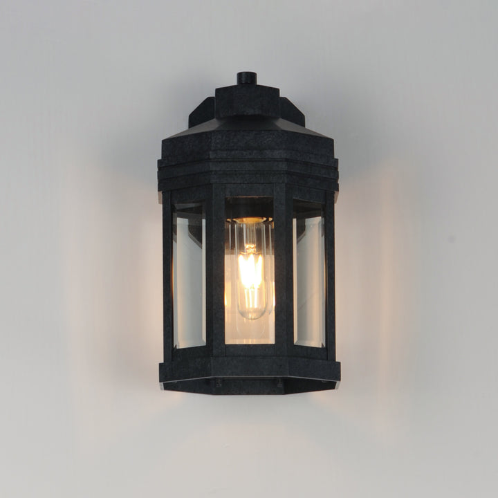 Wright 1-Light Outdoor Small Wall Sconce CLBKP alternate view