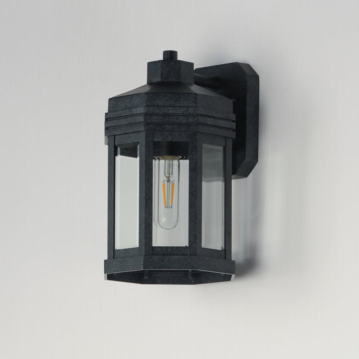 Wright 1-Light Outdoor Small Wall Sconce CLBKP alternate view