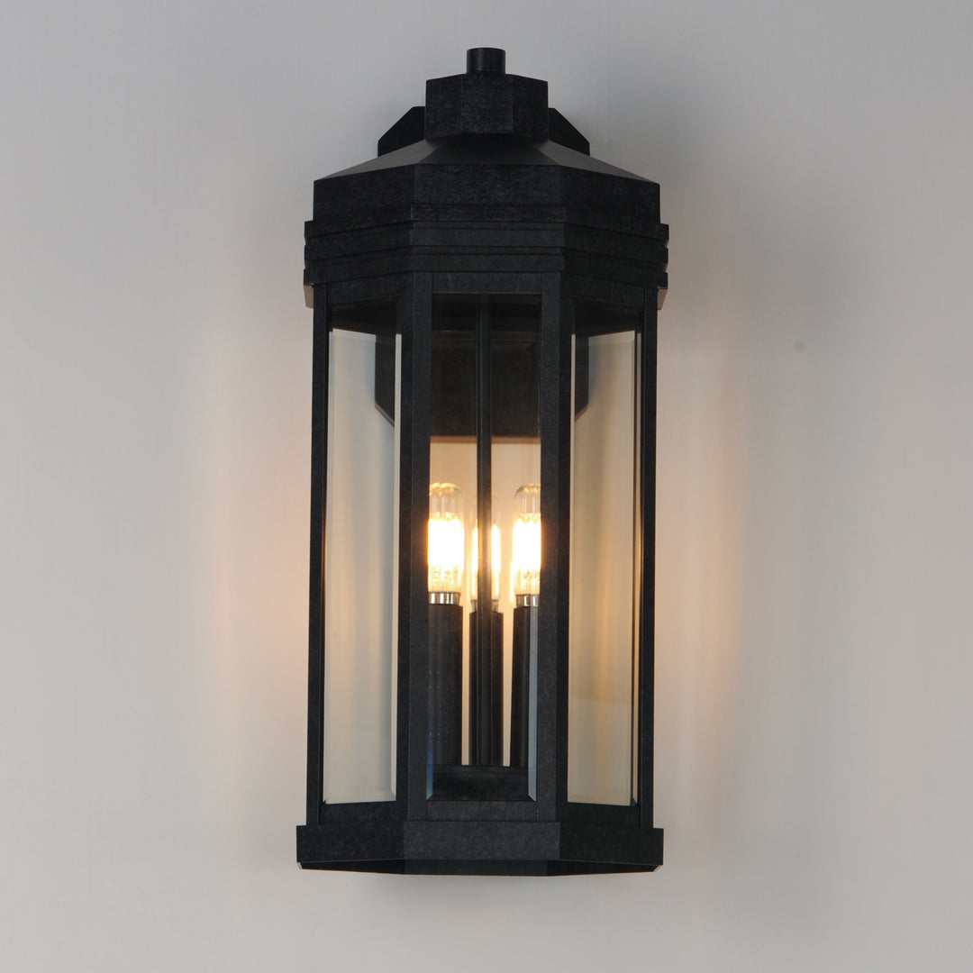 Wright Outdoor Wall Sconce CLBKP alternate view