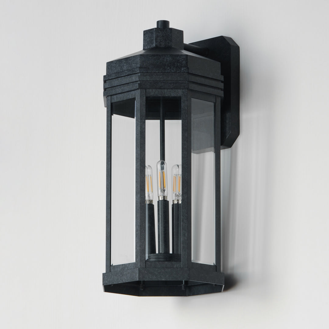 Wright Outdoor Wall Sconce CLBKP alternate view