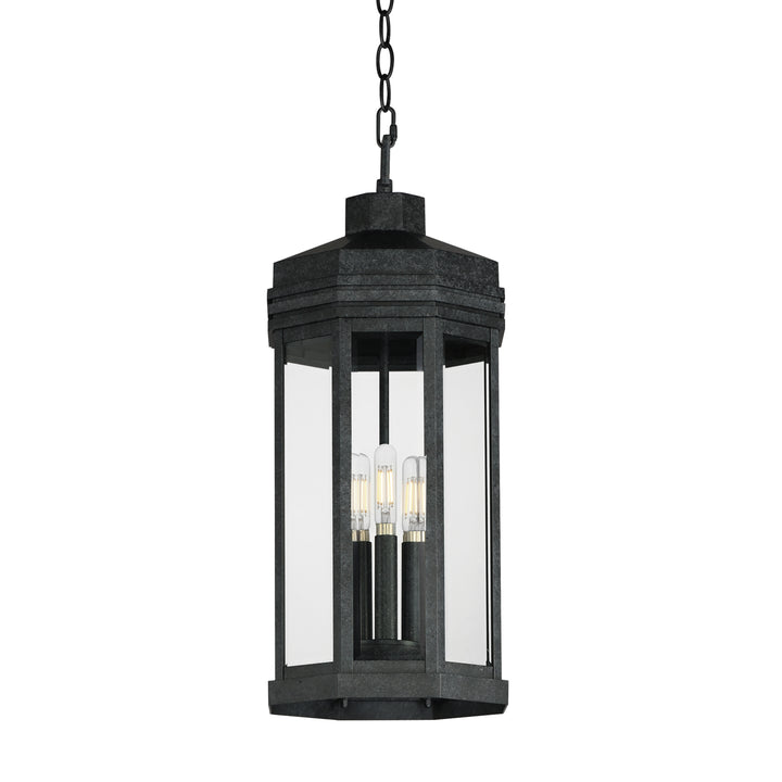 Wright 3-Light Outdoor Pendant CLBKP