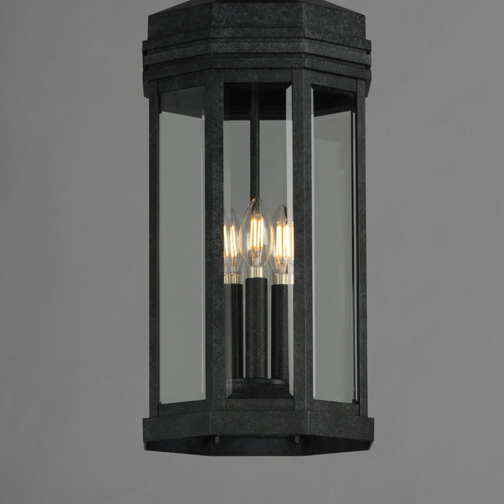 Wright 3-Light Outdoor Pendant CLBKP alternate view