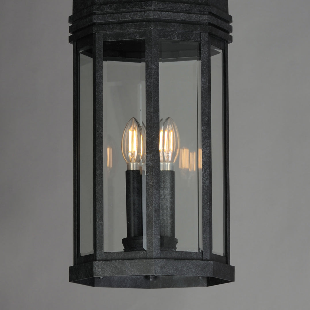 Wright 3-Light Outdoor Pendant CLBKP alternate view