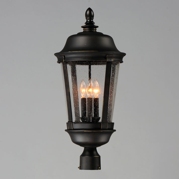 Dover Cast 3-Light Outdoor Pole/Post Lantern Bronze alternate view