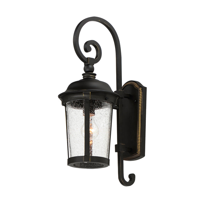 Dover Cast Outdoor Wall Lantern Bronze