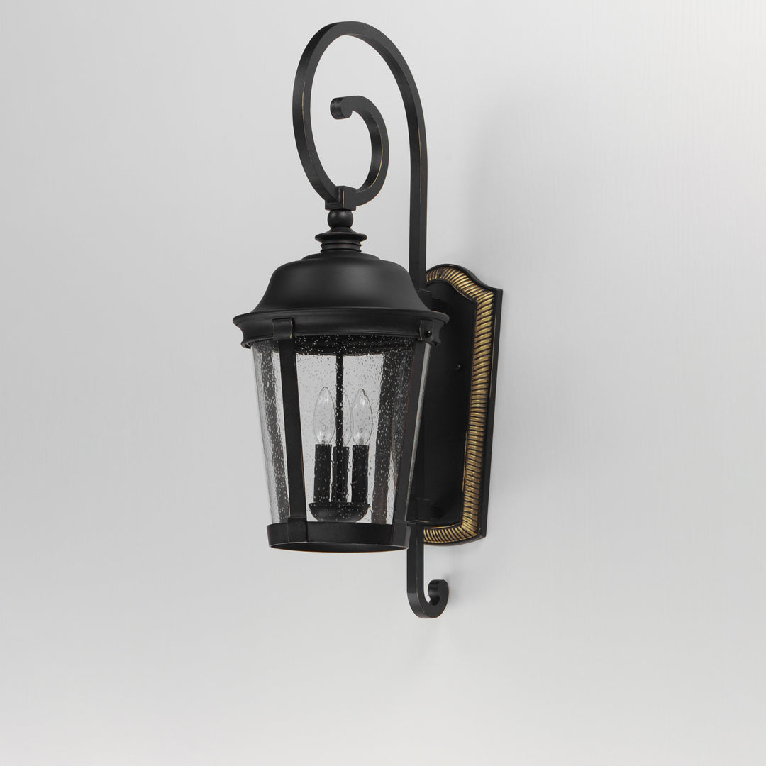 Dover Cast Outdoor Wall Lantern Bronze alternate view