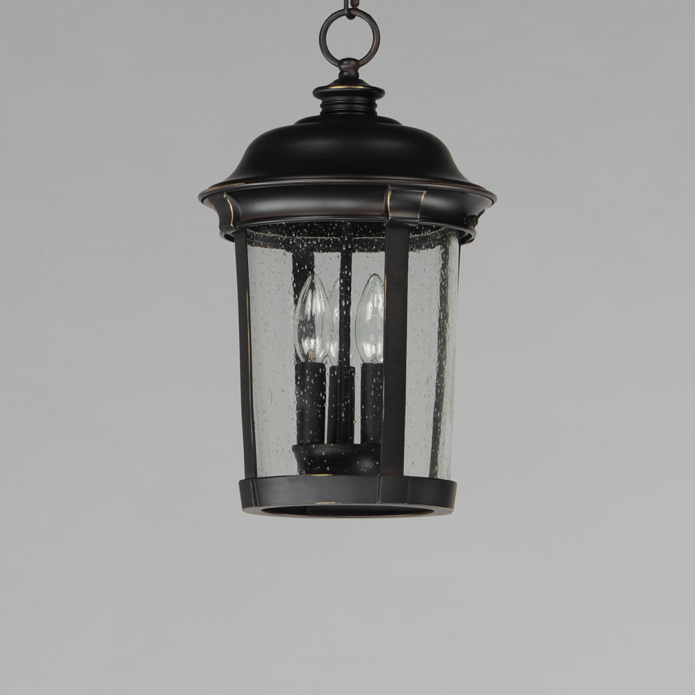 Dover Cast 3-Light Outdoor Hanging Lantern Bronze alternate view