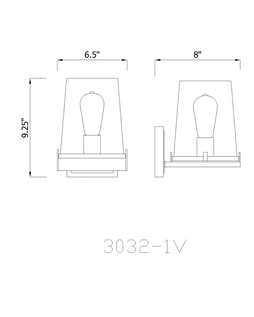 Callista - 1 Light Wall Sconce