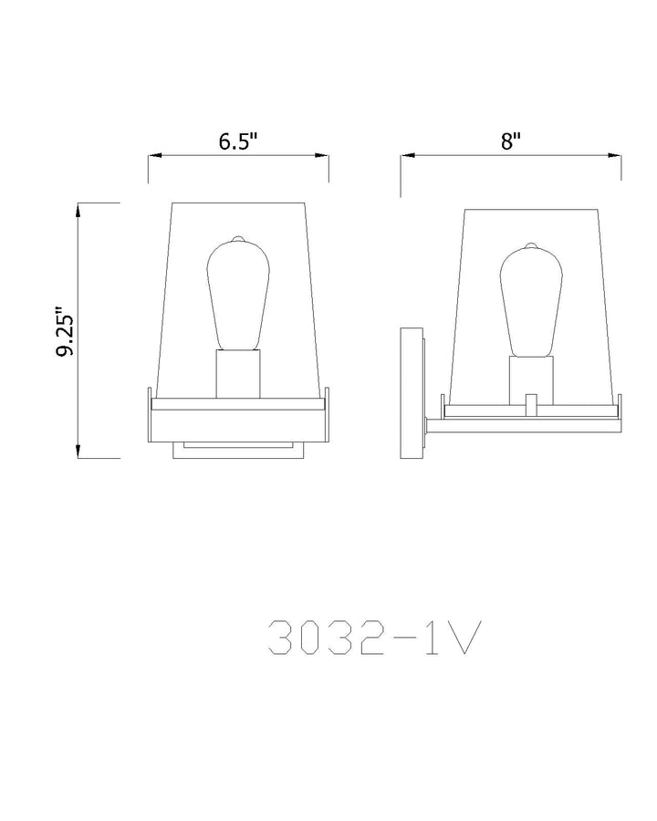 Callista - 1 Light Wall Sconce