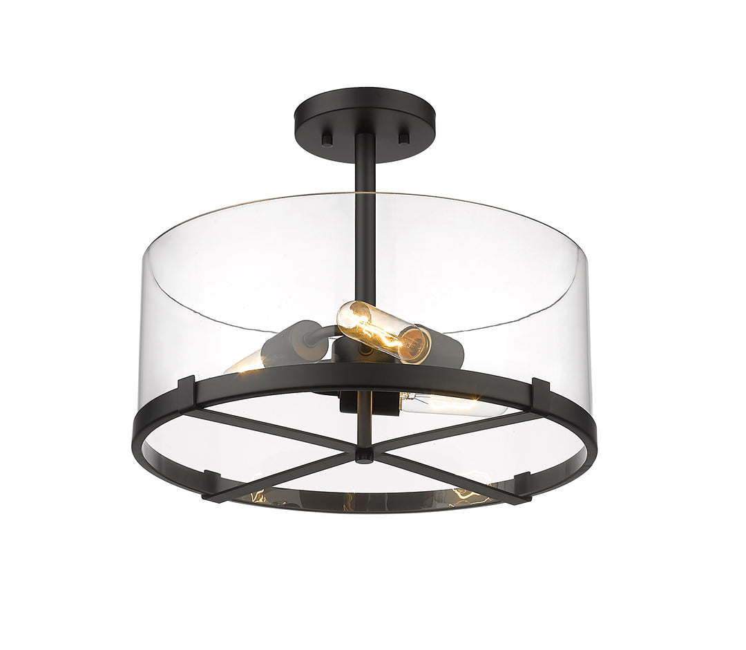Callista - 3 Light Semi-Flush Mount