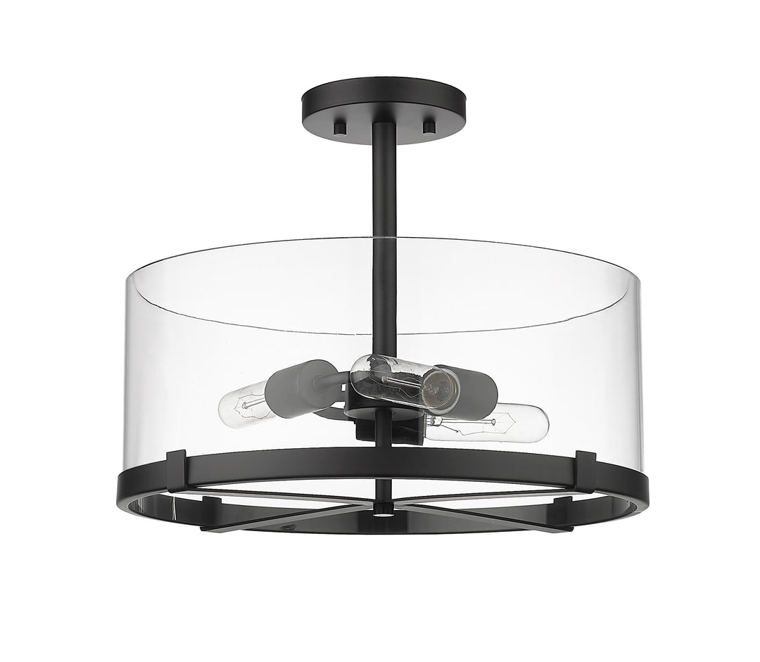 Callista - 3 Light Semi-Flush Mount