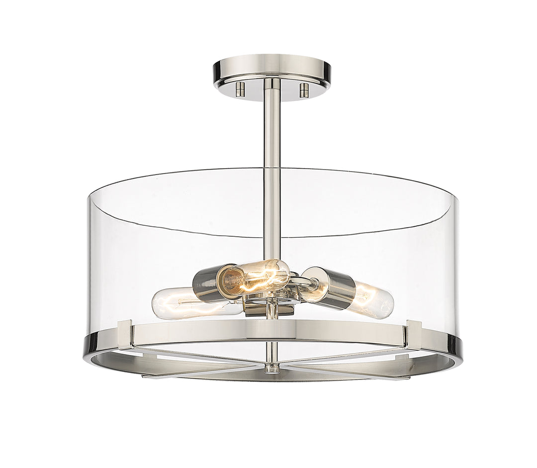 Callista - 3 Light Semi-Flush Mount