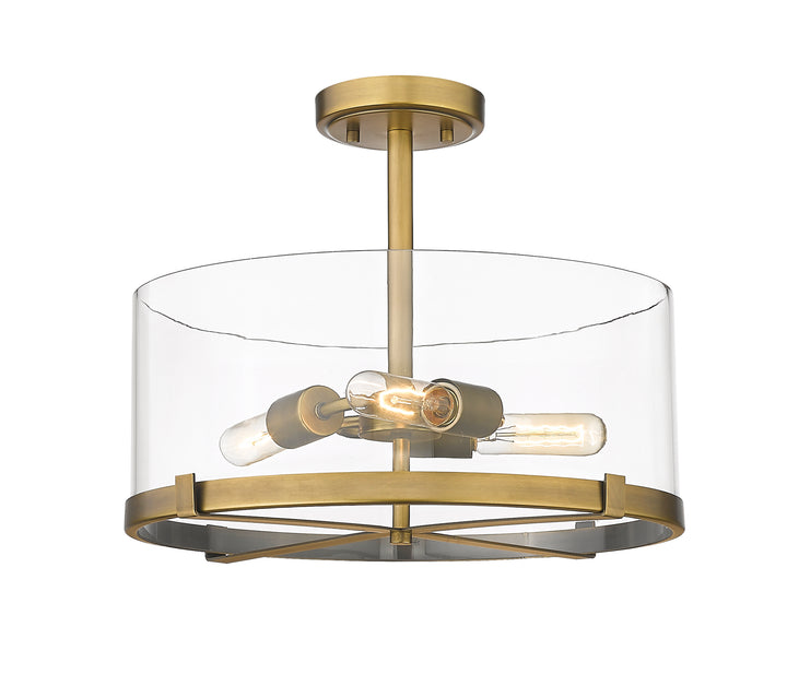 Callista - 3 Light Semi-Flush Mount