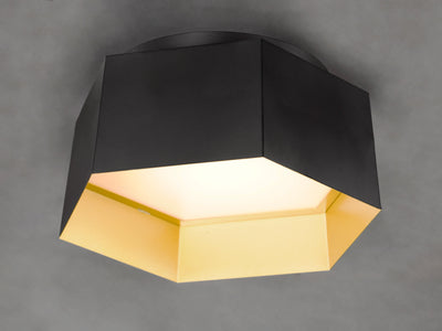 Honeycomb - 1 Light LED Flush Mount
