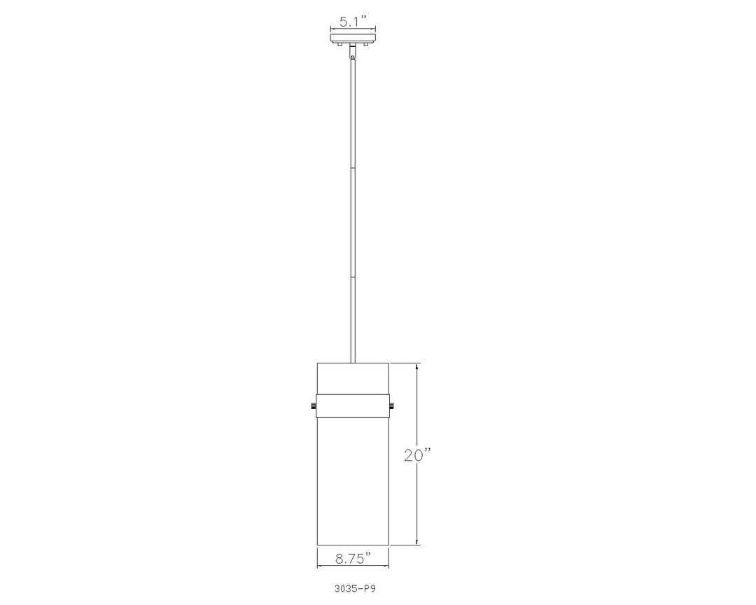 Fontaine - 3 Light Pendant