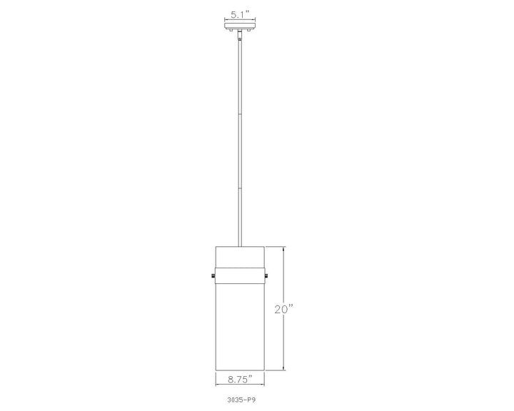 Fontaine - 3 Light Pendant