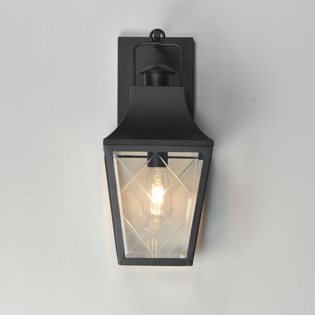 Storybook 1-Light Outdoor Wall Sconce Black alternate view