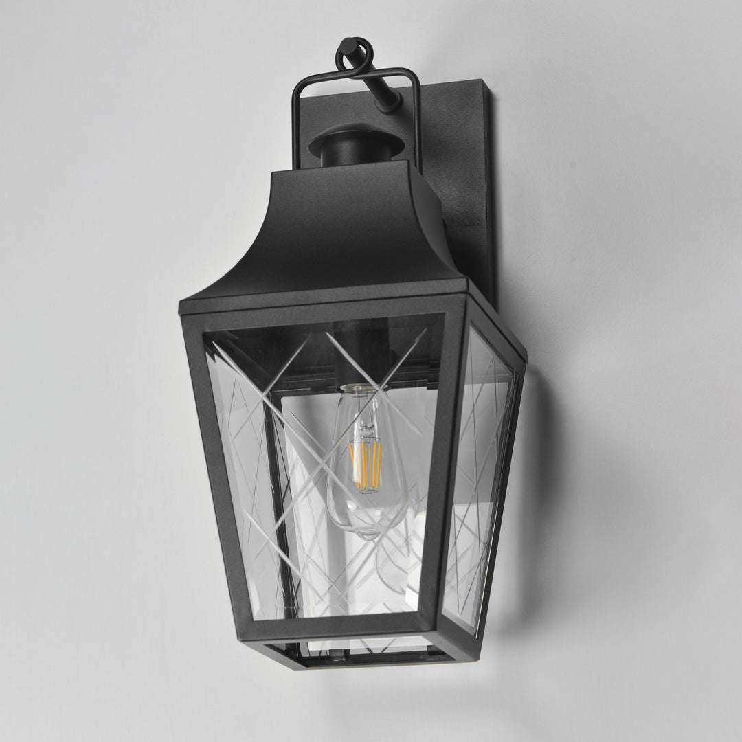 Storybook 1-Light Outdoor Wall Sconce Black alternate view