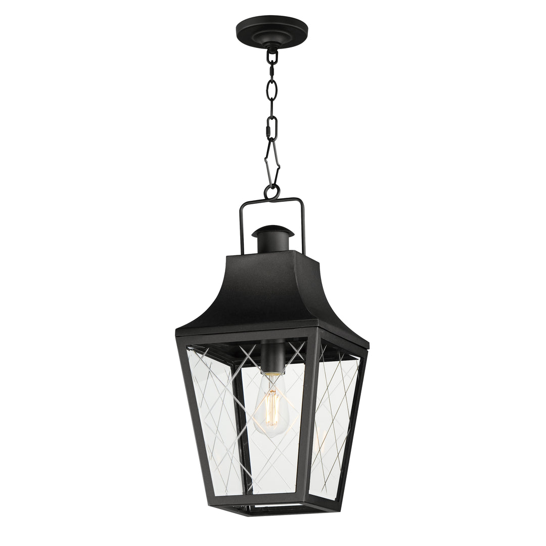 Storybook 1-Light Outdoor Pendant Black