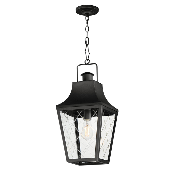 Storybook 1-Light Outdoor Pendant Black