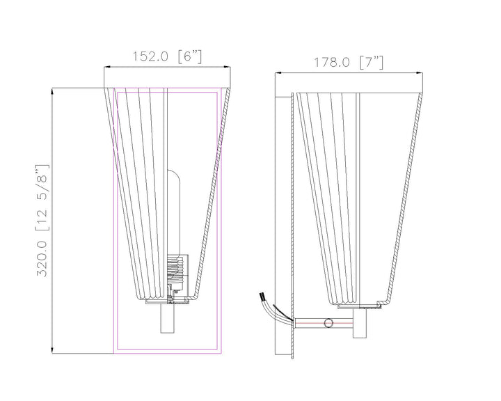 Farrell - 1 Light Wall Sconce
