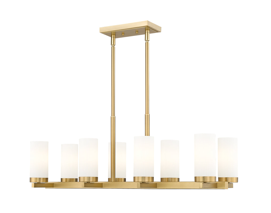 Danica - 8 Light Linear Chandelier