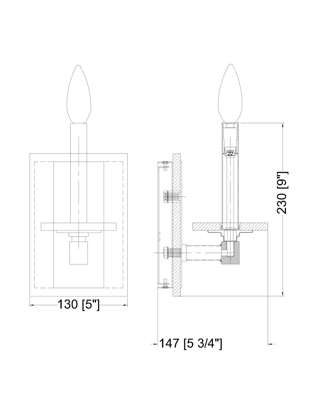 Kaden - Wall Sconce