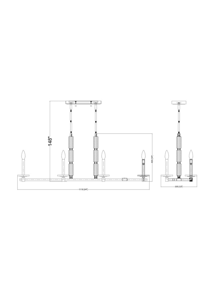 Kaden - Linear Chandelier