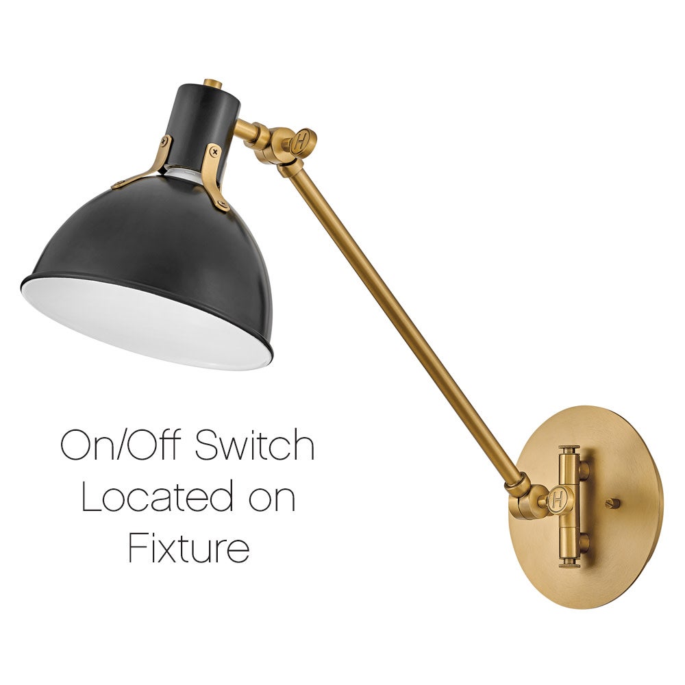 Argo Medium Swing Arm Single Light Sconce