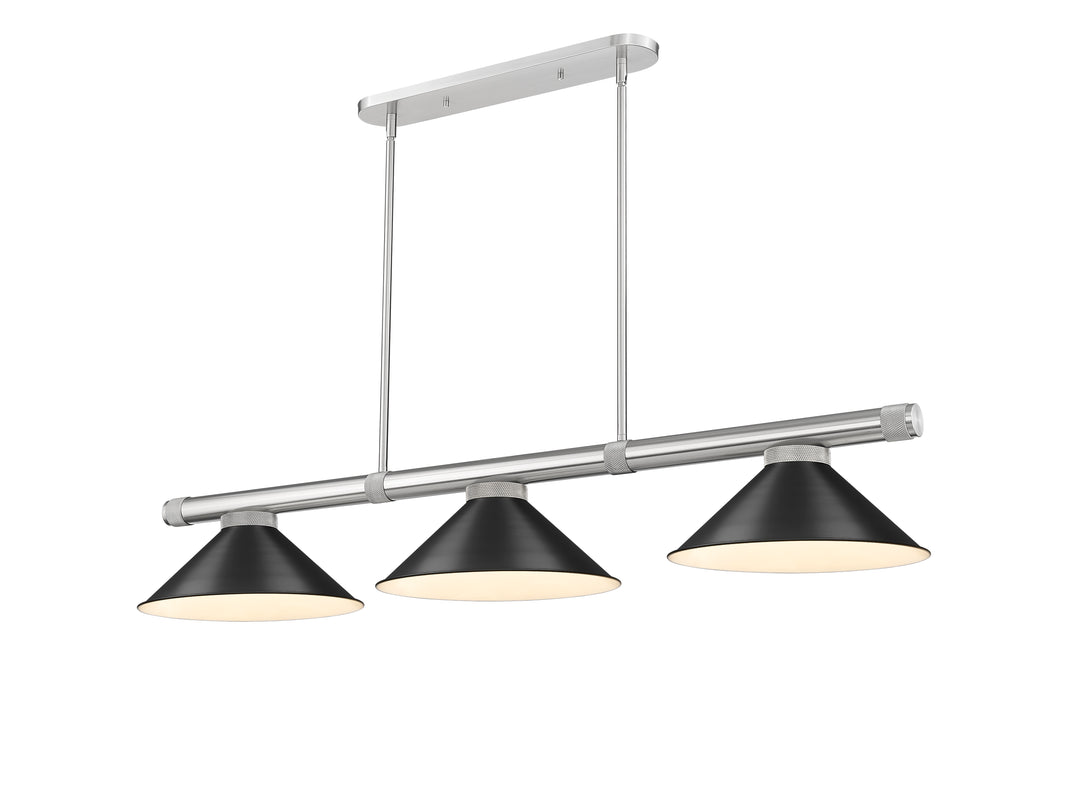 Vanguard - 3 Light Billiard Light (3050-3BN-MB15)