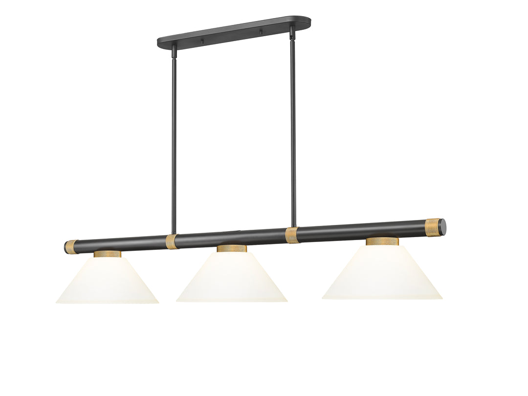 Vanguard - 3 Light Billiard Light (3050-3MB-RB-AMO14)