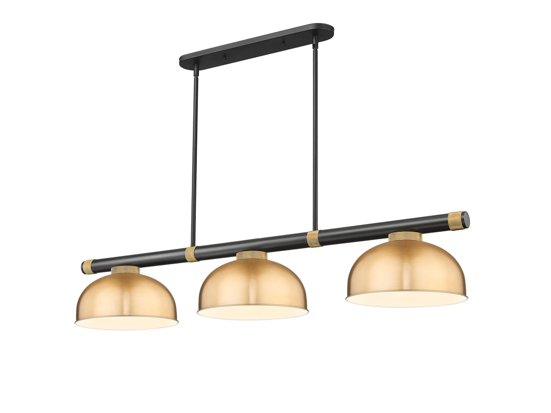 Vanguard - 3 Light Billiard Light (3050-3MB-RB-D13HBR)