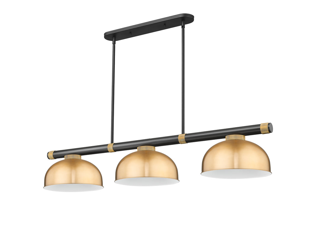 Vanguard - 3 Light Billiard Light (3050-3MB-RB-D13HBR)