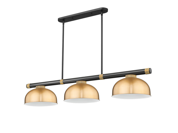 Vanguard - 3 Light Billiard Light (3050-3MB-RB-D13HBR)
