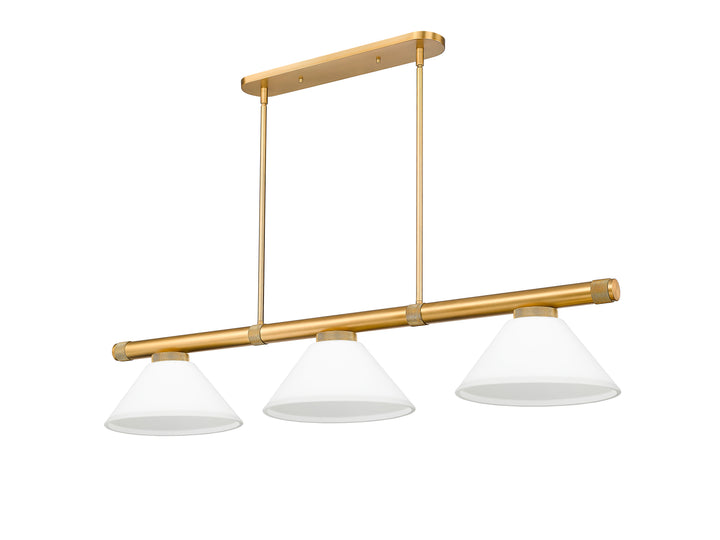 Vanguard - 3 Light Billiard Light (3050-3RB-AMO14)