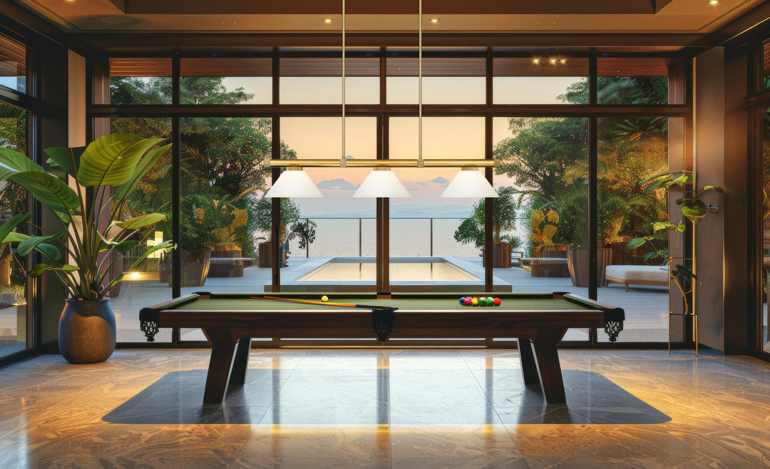 Vanguard - 3 Light Billiard Light (3050-3RB-AMO14)