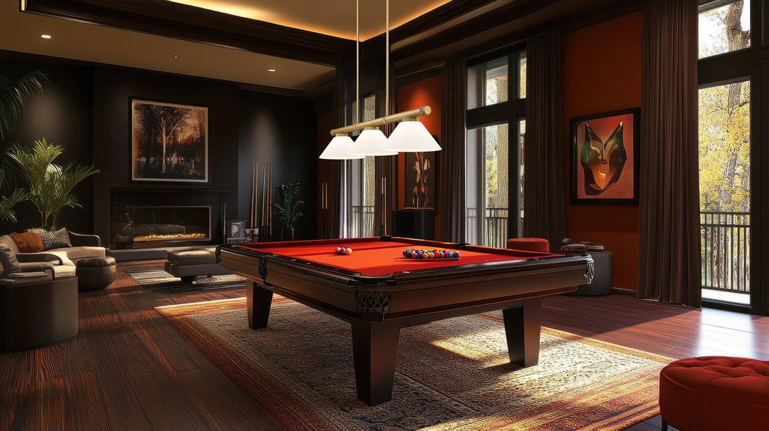 Vanguard - 3 Light Billiard Light (3050-3RB-AMO14)
